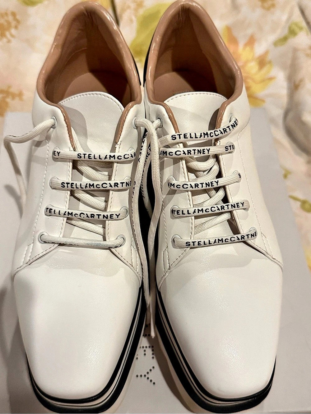 Stella McCartney Elyse Platform Shoes White Sneakers